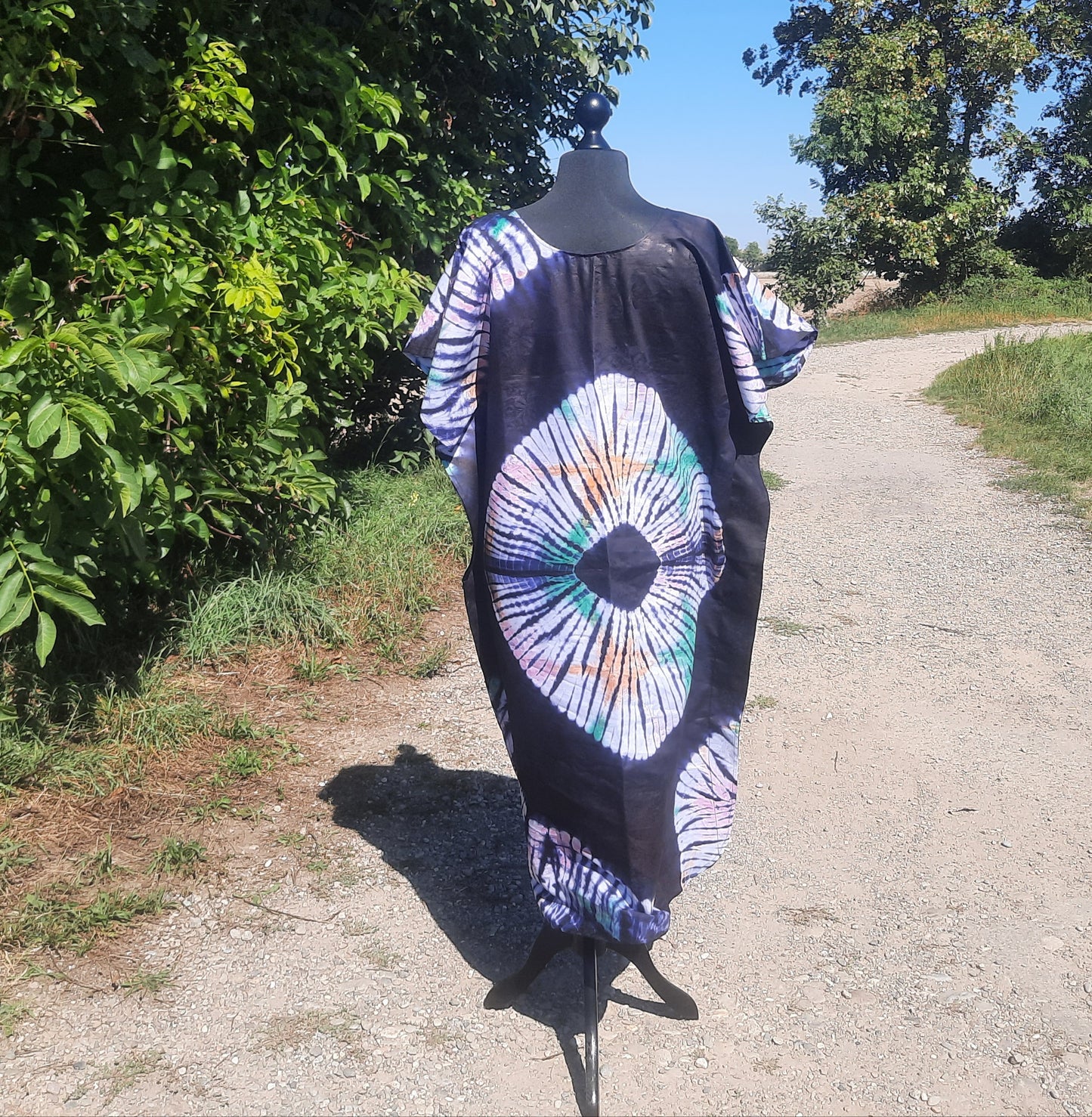 Bazin Dress Multicolor