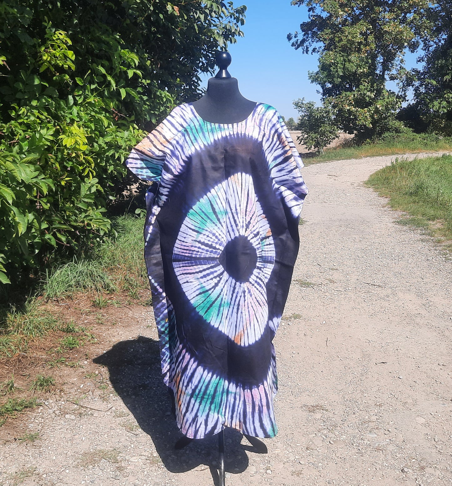 Bazin Dress Multicolor