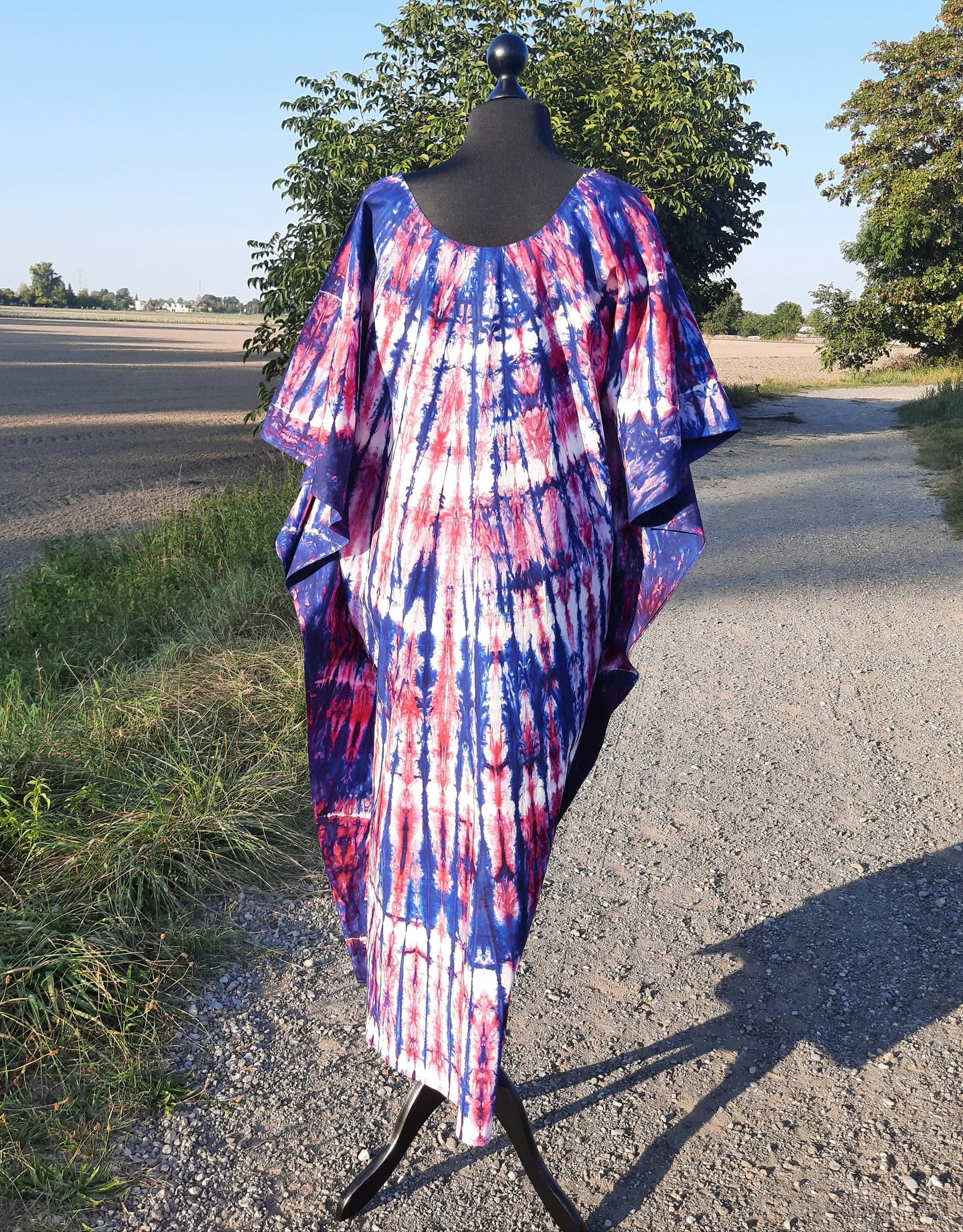 Robe Longue Batik Makeba Multicolore