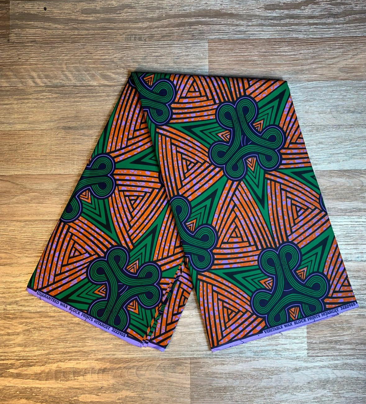 Afrikanische Wachsstoffe, 100 % Baumwolle, Ankara, 1 bis 6 Yards, Wax Hitarget Authentic Collection