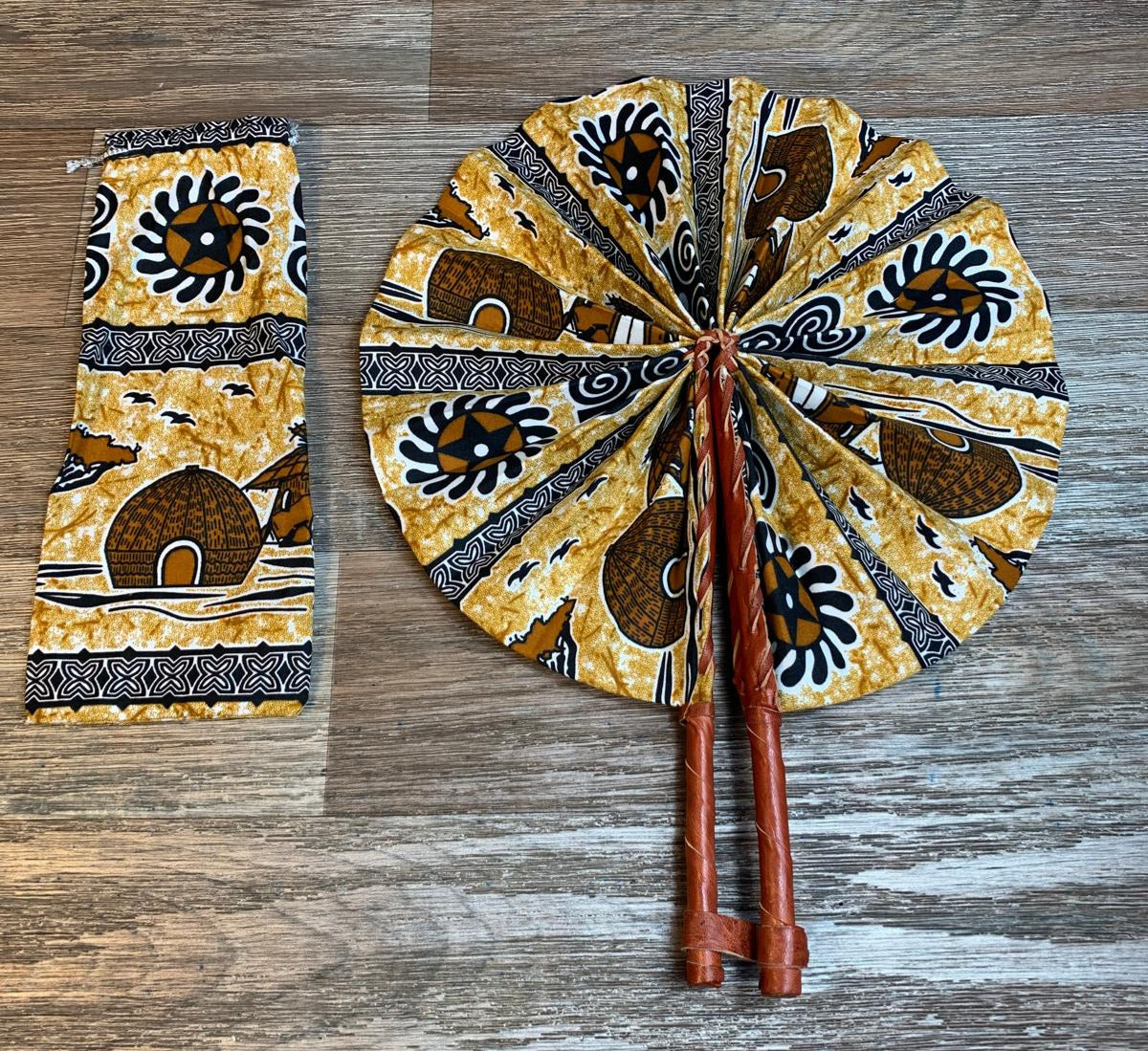 Wachsfächermuster: Hüllen