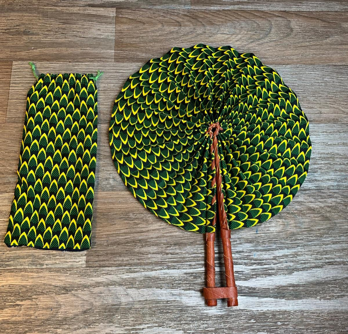 Wachsfächermuster: Grüne Tigerkrallen