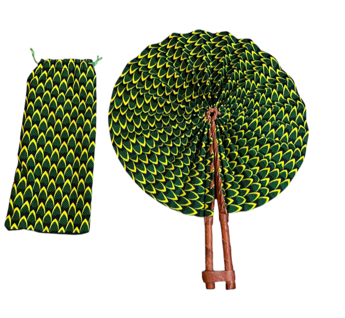 Wachsfächermuster: Grüne Tigerkrallen