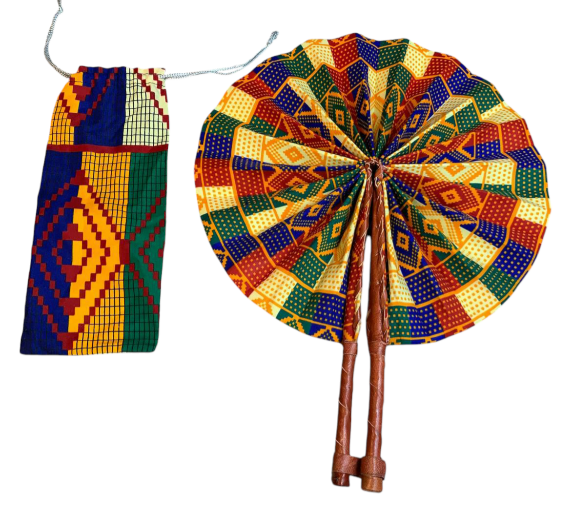 Wachsfächermuster: Kente