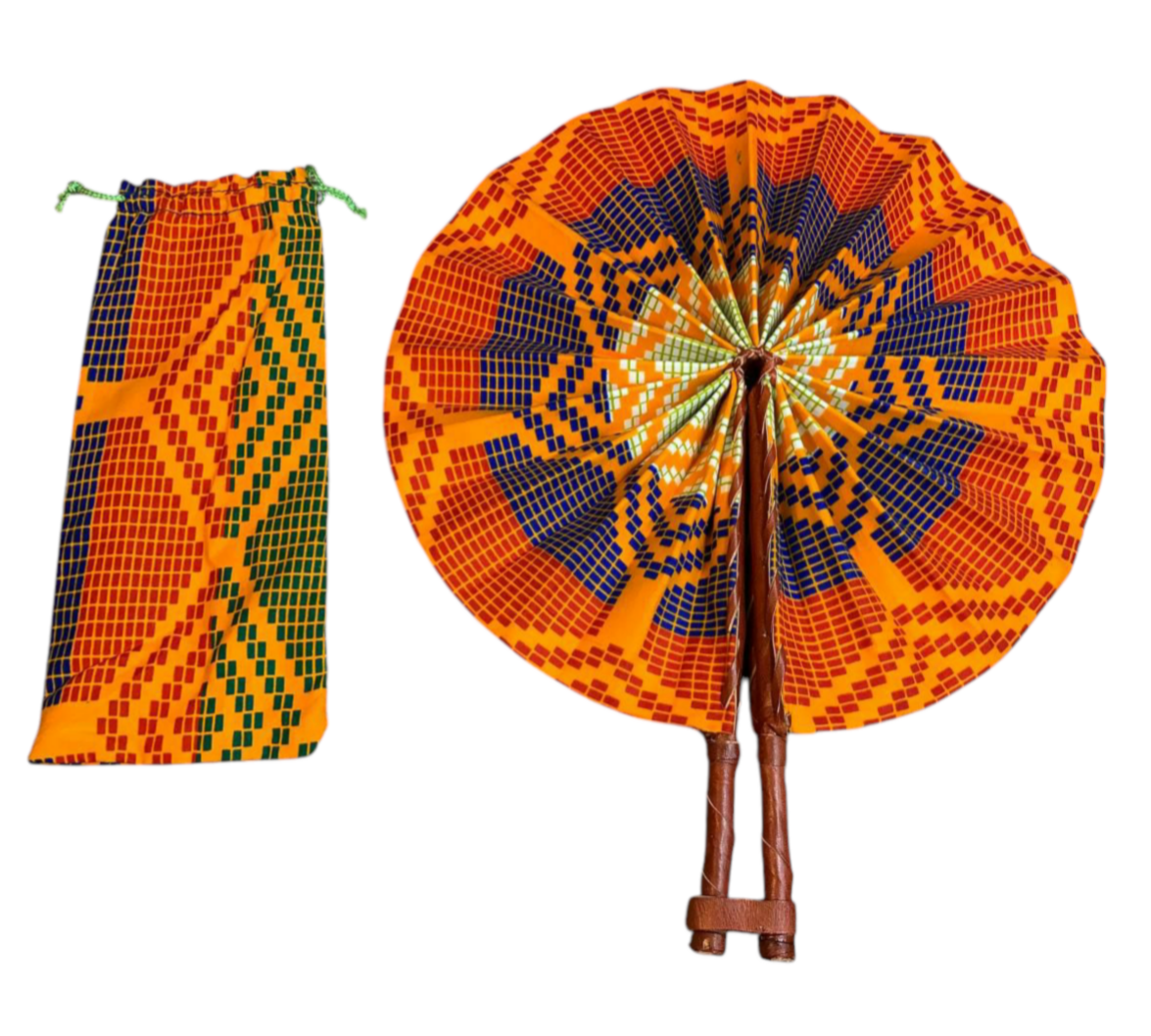 Wachsfächermuster: Kente