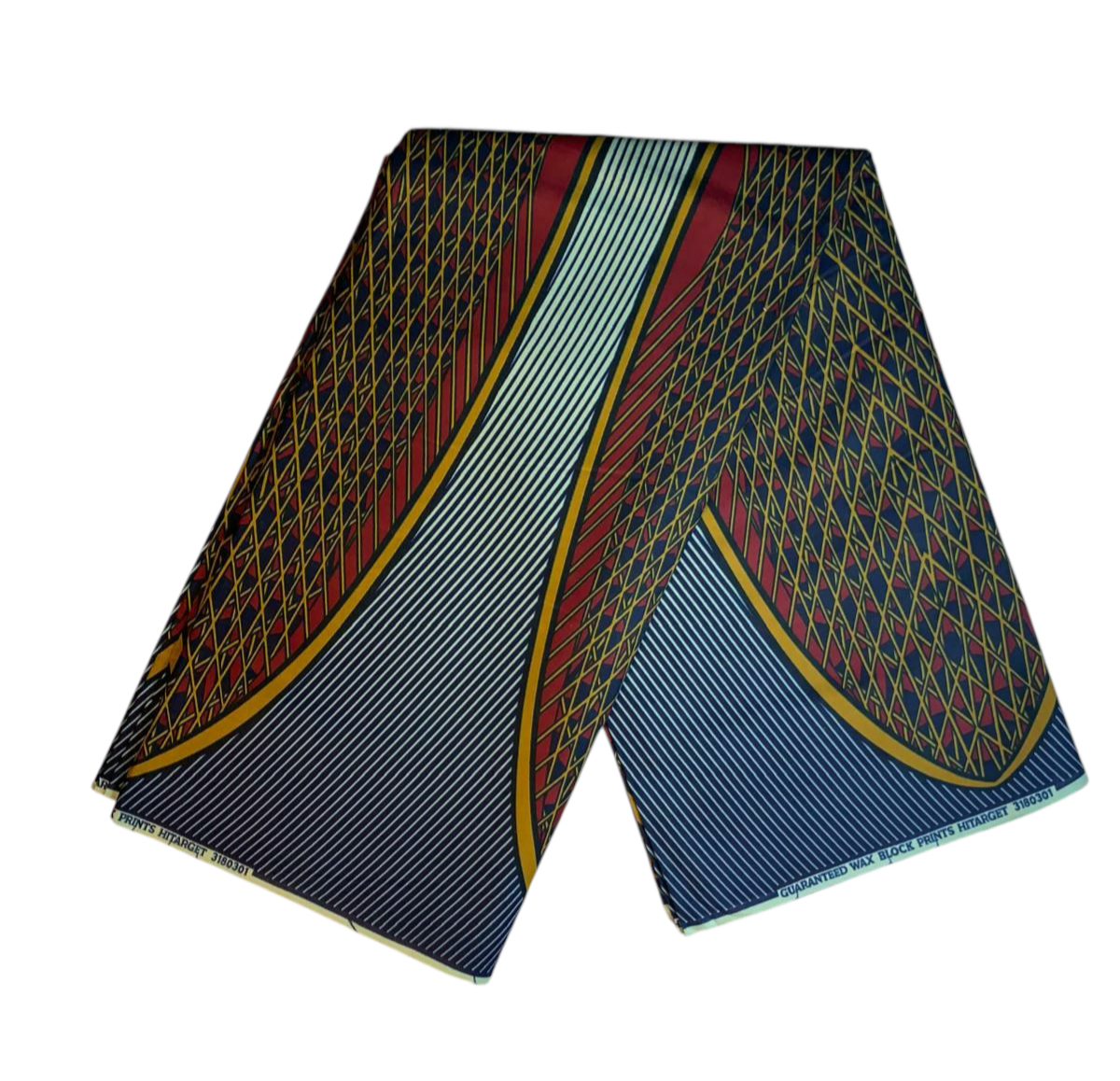 Tissus Wax Africain 100% Coton Ankara Design 1 à 6 yards Wax Hitarget