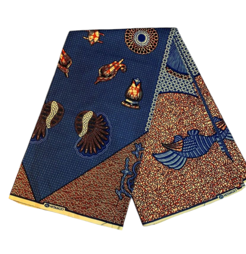 Tissus Wax Africain 100% Coton Ankara 1 à 6 yards Wax Hitarget