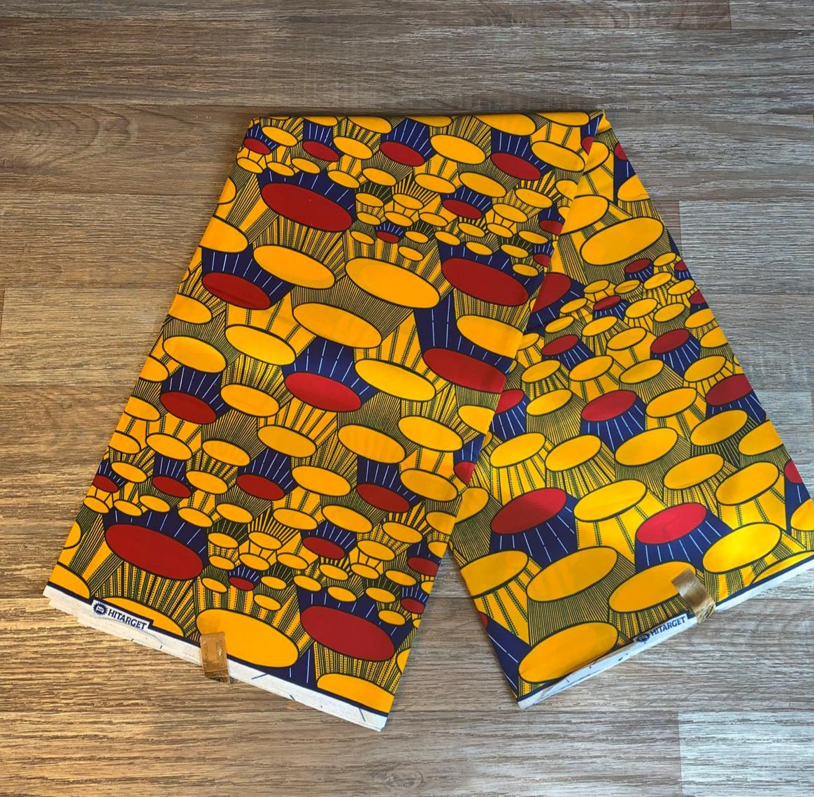 Tissus Wax Africain 100% Coton Ankara 1 à 6 yards Wax Hitarget Oche Eze Kings Chair Igbo.