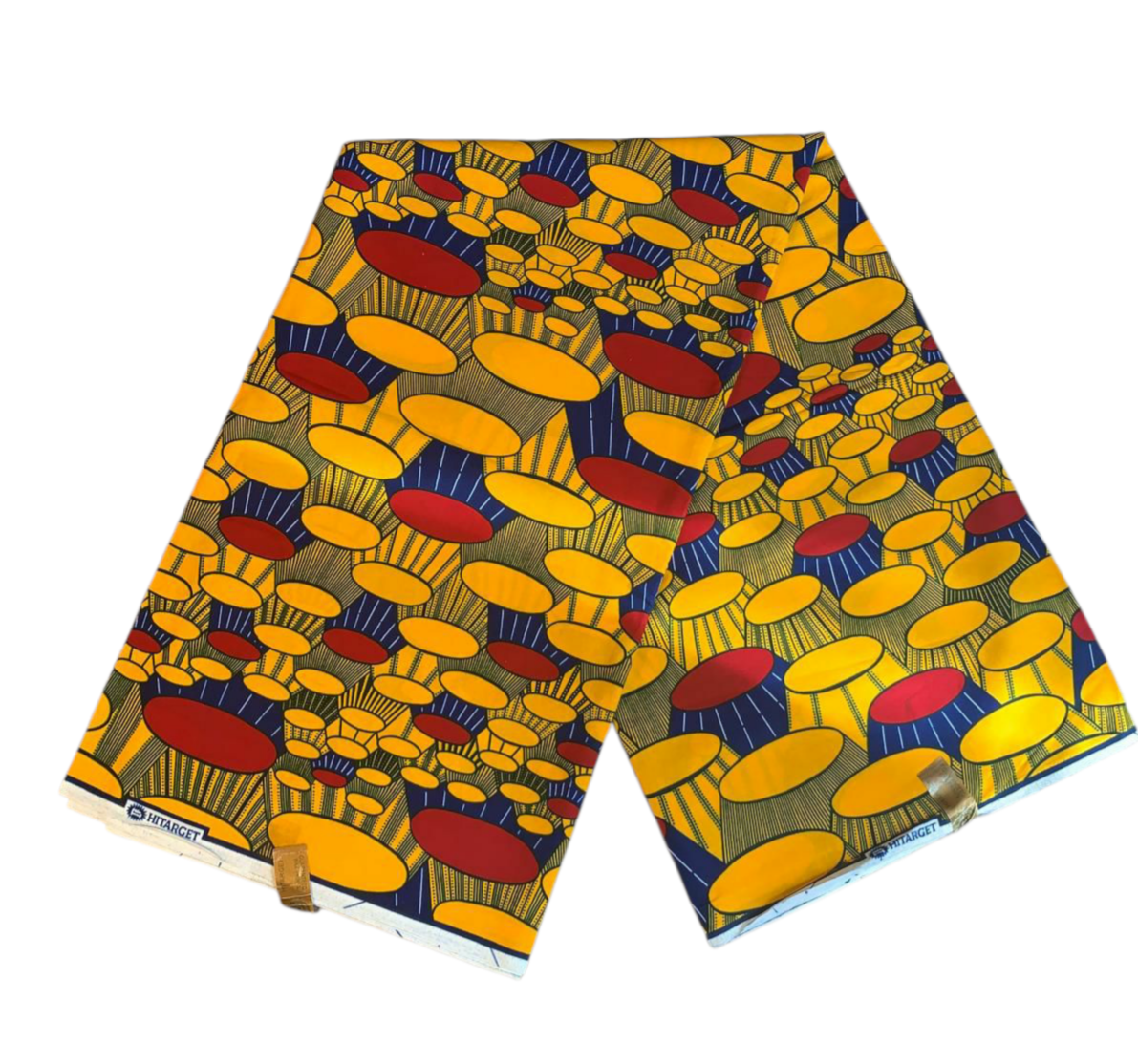 Tissus Wax Africain 100% Coton Ankara 1 à 6 yards Wax Hitarget Oche Eze Kings Chair Igbo.
