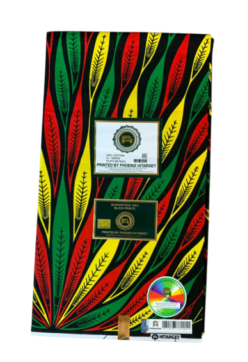 Tissus Wax Africain 100% Coton Ankara 1 à 6 yards Wax Hitarget Ankara