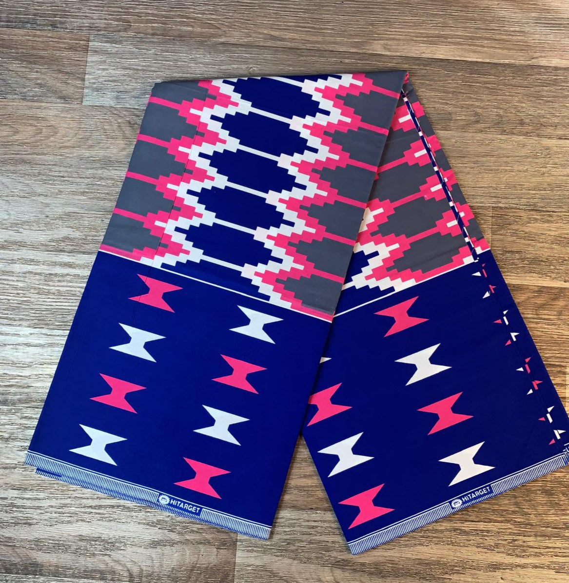 Tissus Wax Africain 100% Coton Ankara 1 à 6 yards Wax Hitarget Ankara Afrique Artisanale