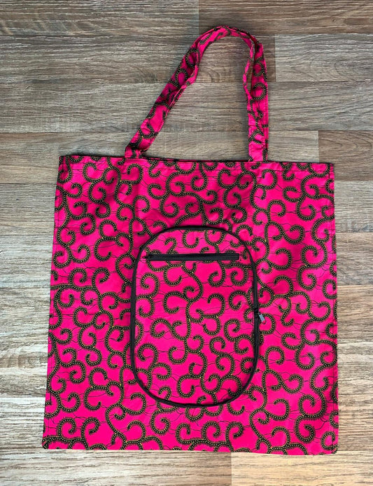 Tote Bag en Wax Rond