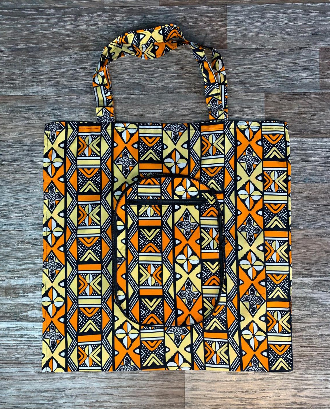 Tote Bag en Wax Rond