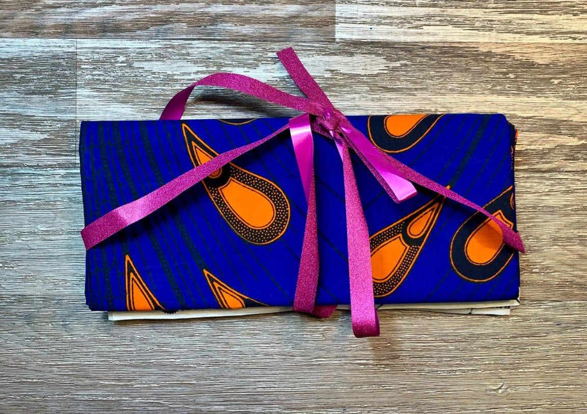 Foualrd en Wax Africain 100% coton – 2 yards motif : Ampoules