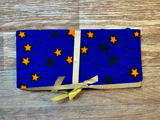 Foualrd en Wax Africain 100% coton – 2 yards motif : Étoilés