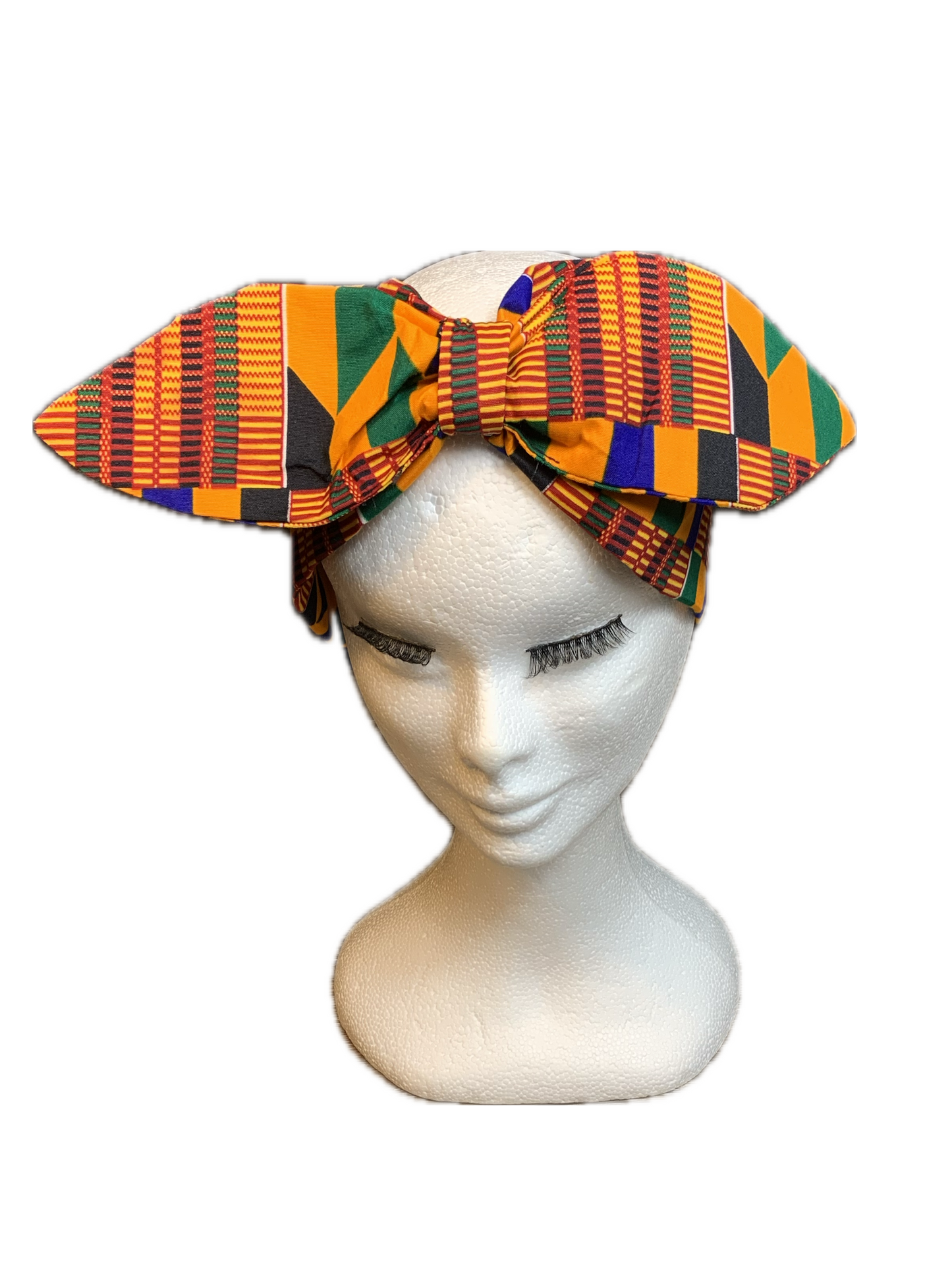 Wax Tie Headband | African Fabric Fashion Accessory