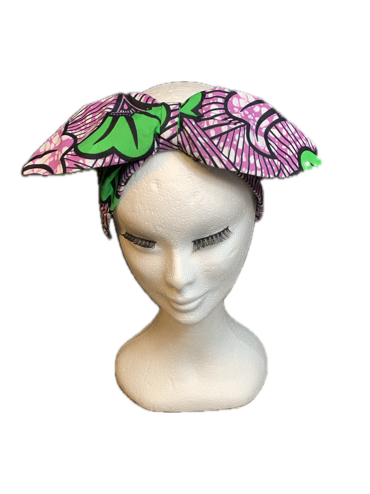 Wax Tie Headband | African Fabric Fashion Accessory