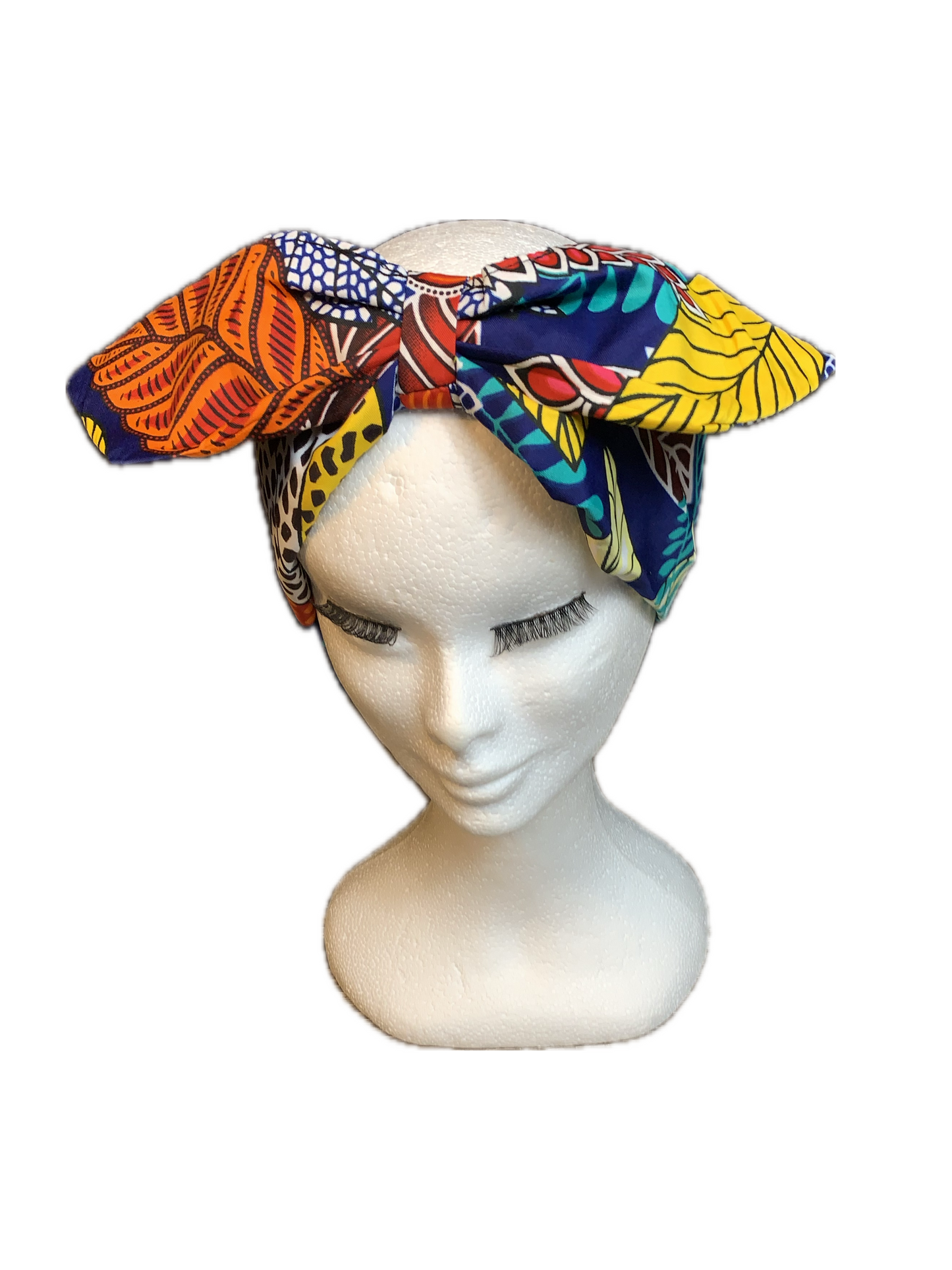 Wax Tie Headband | African Fabric Fashion Accessory