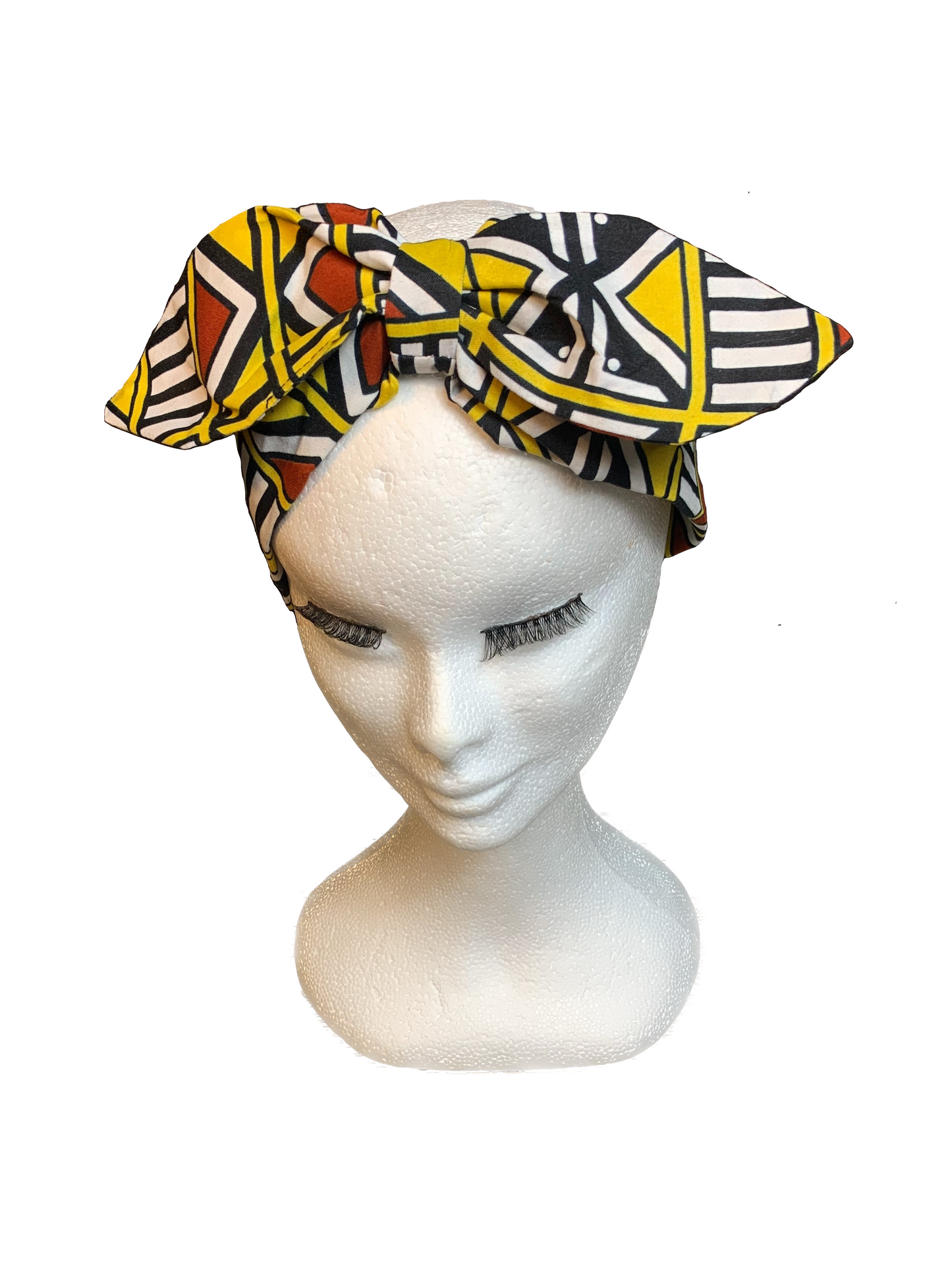 Wax Tie Headband | African Fabric Fashion Accessory