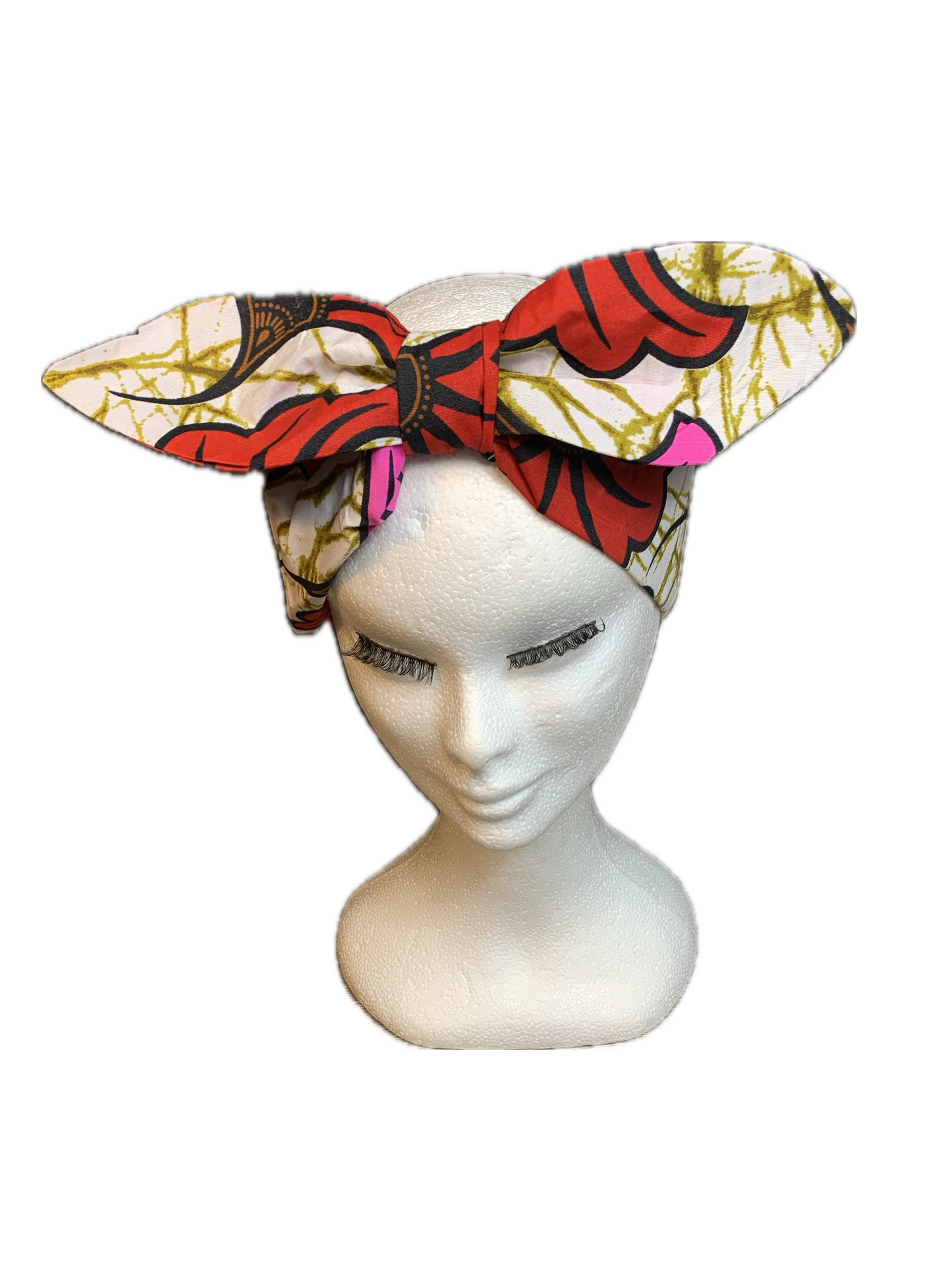 Wax Tie Headband | African Fabric Fashion Accessory