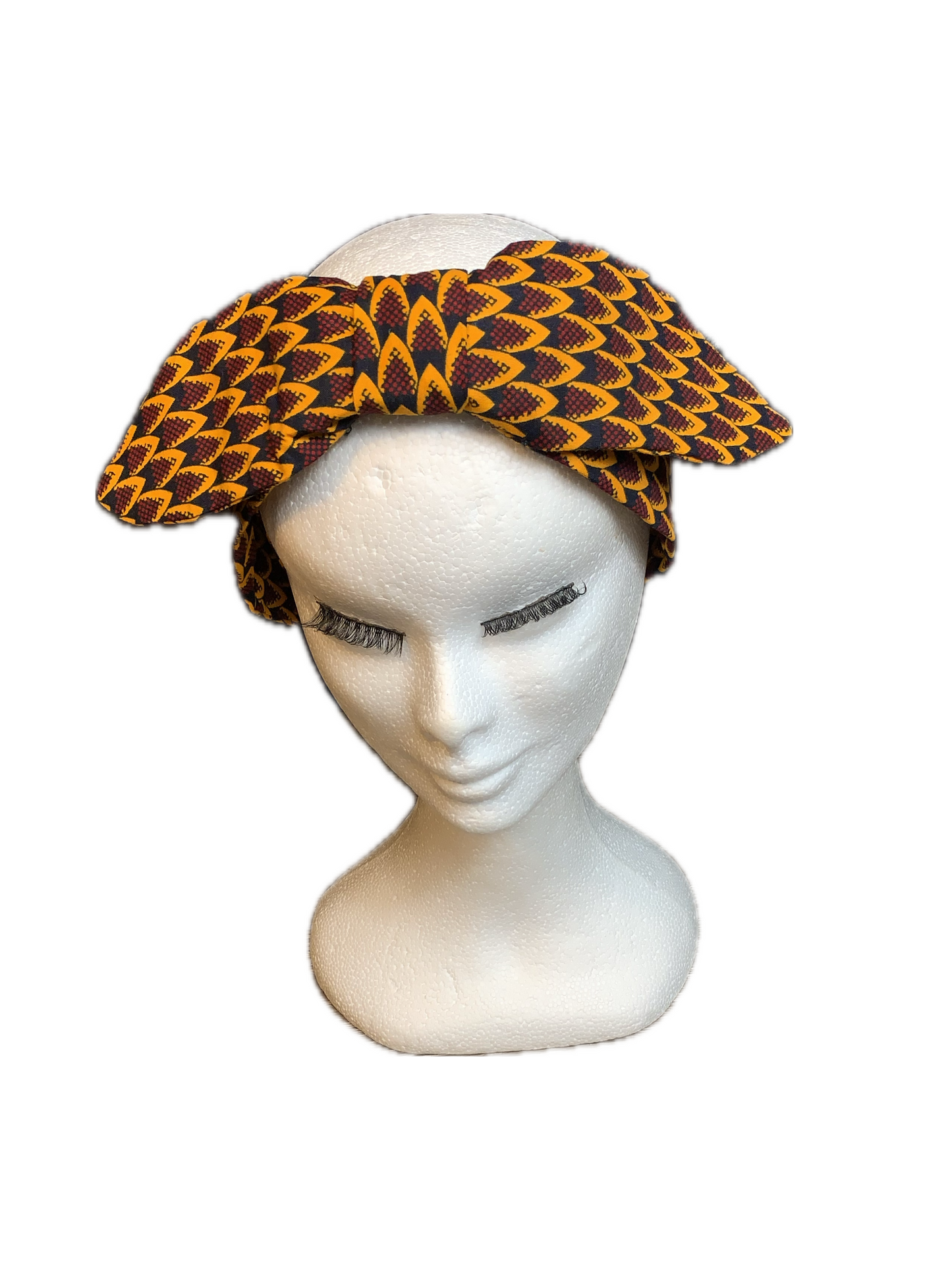 Wax Tie Headband | African Fabric Fashion Accessory