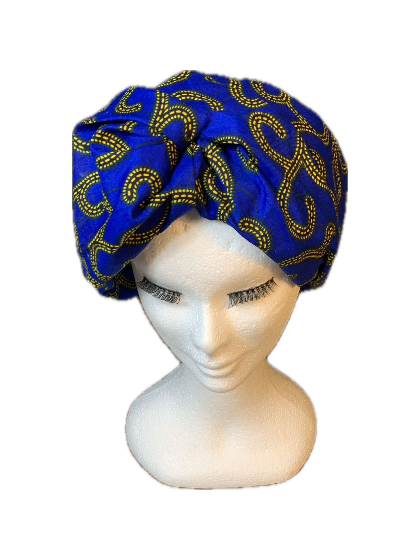 Crossed Wax Headband | African Fabric Fashion Accessory