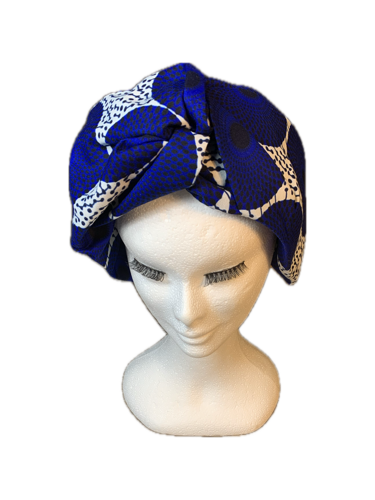 Crossed Wax Headband | African Fabric Fashion Accessory