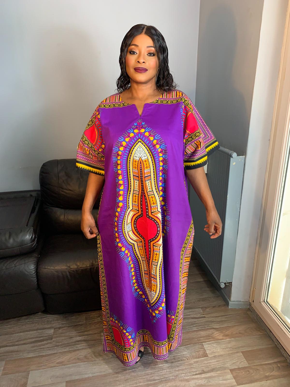 Robe Longue Dashiki Authentique Mama & Papa