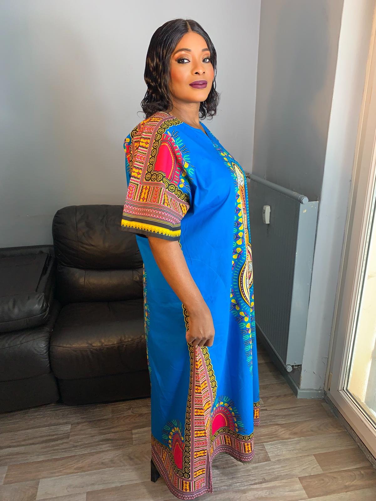 Robe Longue Dashiki Authentique Mama & Papa