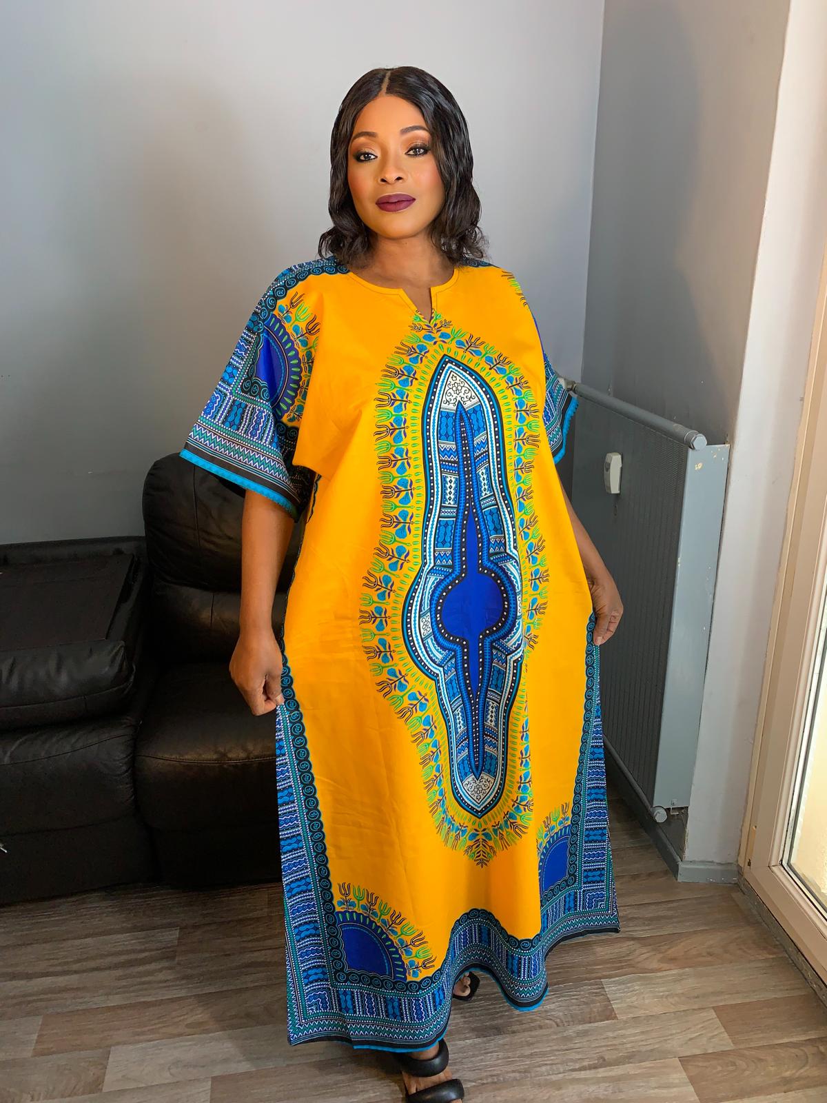 Robe Longue Dashiki Authentique Mama & Papa