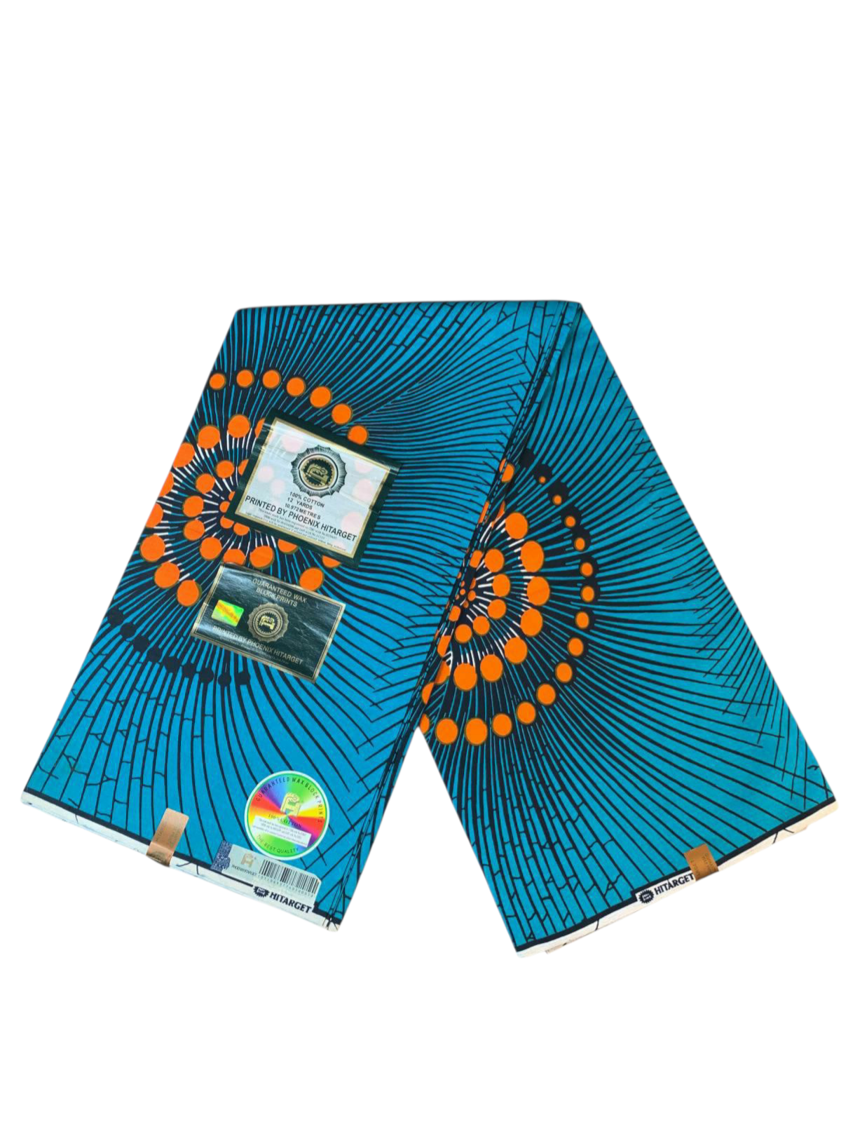 Tissus Wax Africain 100% Coton Ankara 1 à 6 yards Wax Hitarget