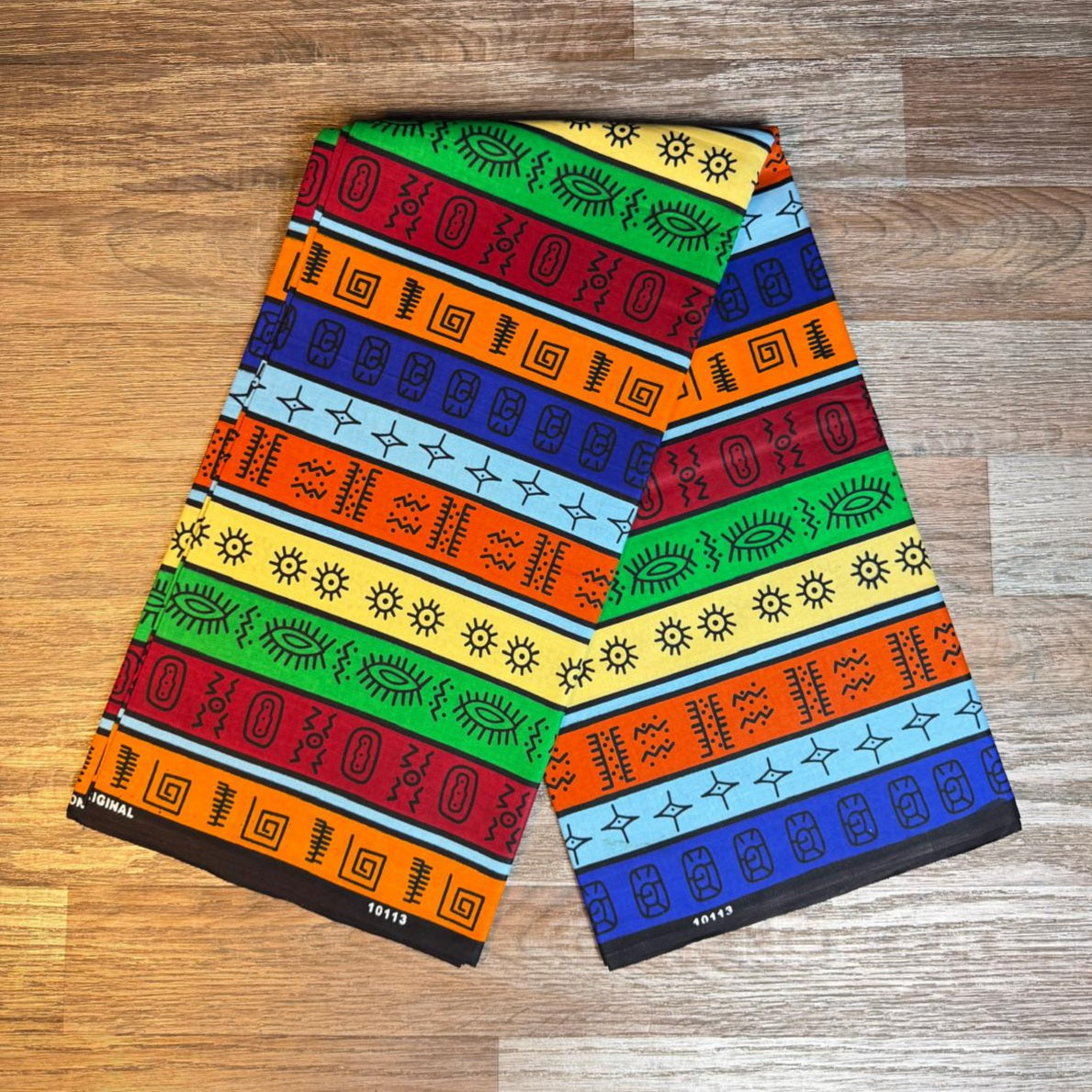 Tissus Wax Africain Ankara 1 à 6 yards Wax "Global Fashion" 100% Coton