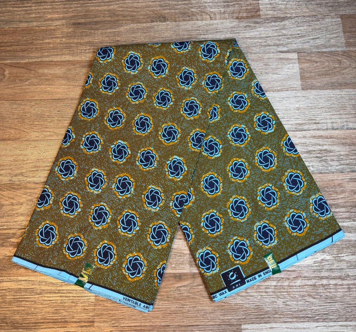 Tissus Wax 1 à 12 yards" Wax abc Africain Wax 100% Coton Ankara.