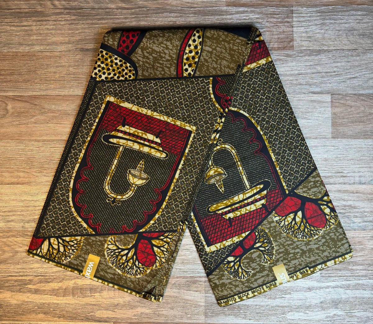 Tissus Wax Chiganvy 6 yards Wax " Africain 100% Coton"Ankara