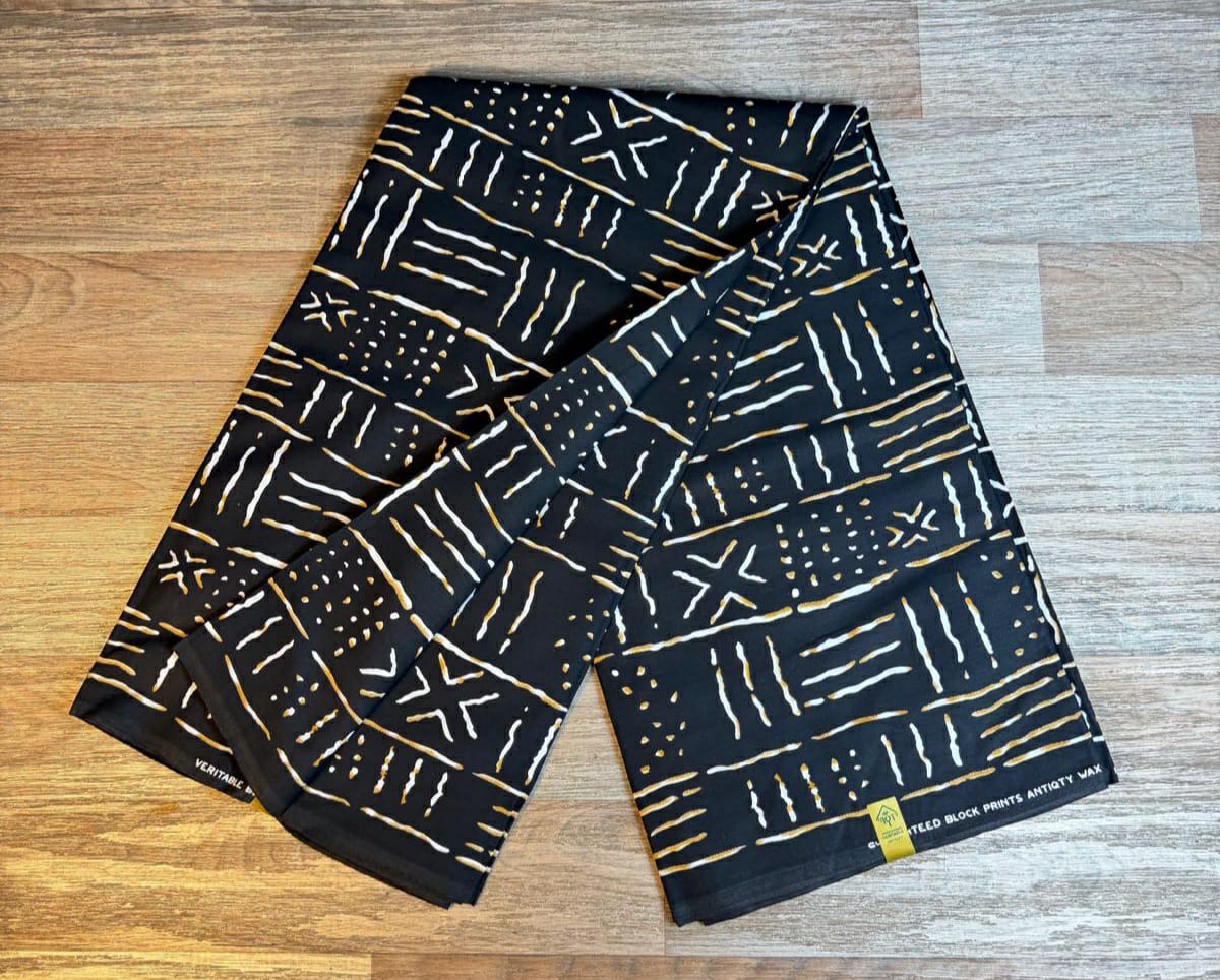 Tissus Wax 1 à 12 yards Wax African Wax 100%Coton Ankara