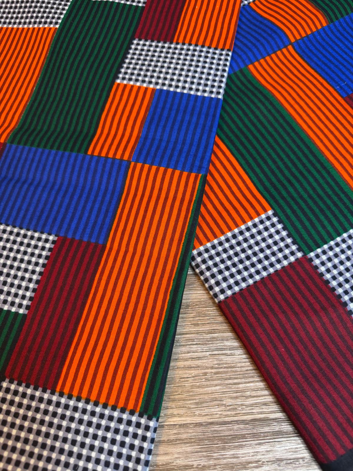 Tissus Wax 1 a 6 yards Wax Africain Wax 100% Coton Patchwork