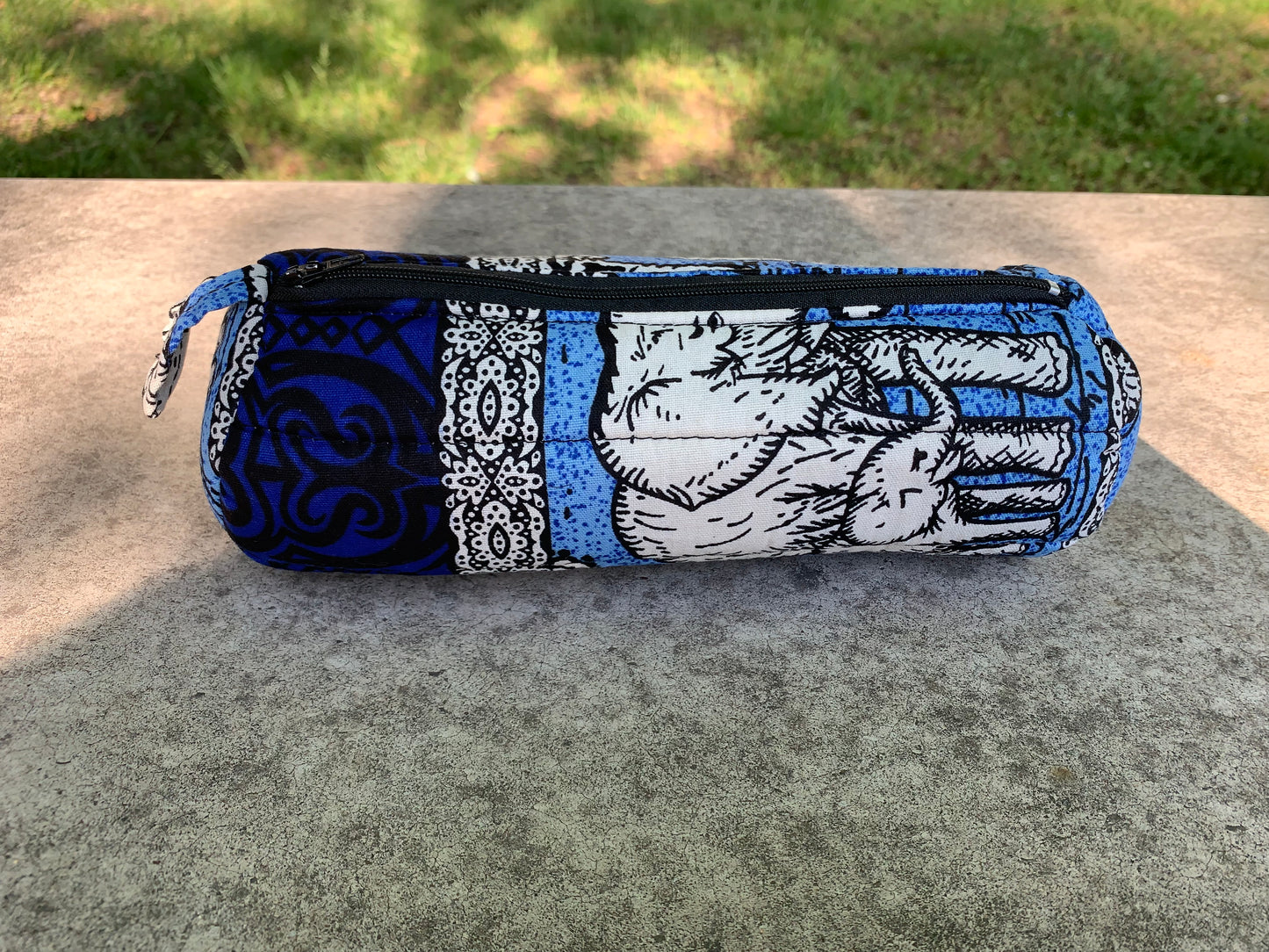 Multipurpose Wax Pencil Case | Ideal for Pens, Makeup and More