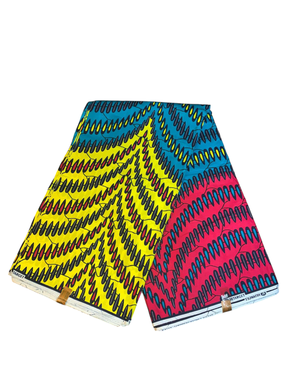 Tissus Wax Africain 100% Coton Ankara 1 à 6 yards Wax Hitarget wax multicolore