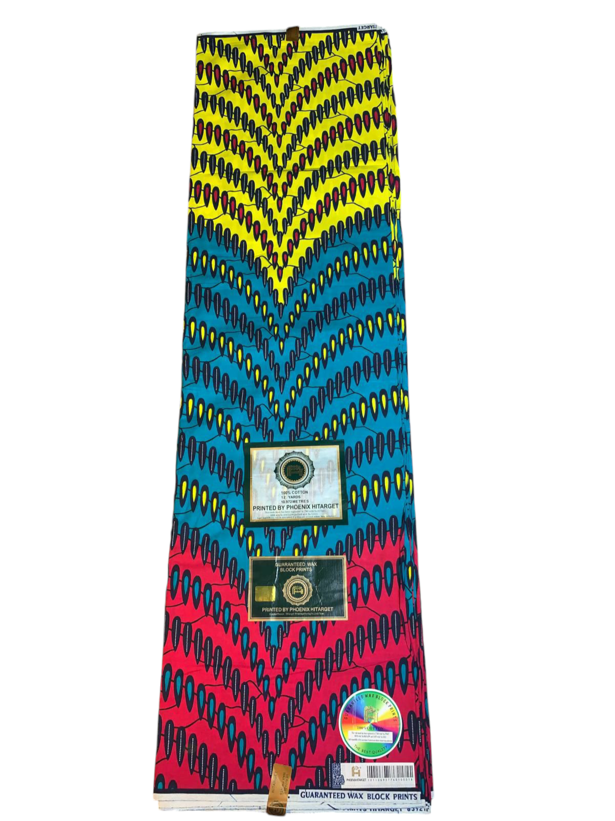 Tissus Wax Africain 100% Coton Ankara 1 à 6 yards Wax Hitarget wax multicolore