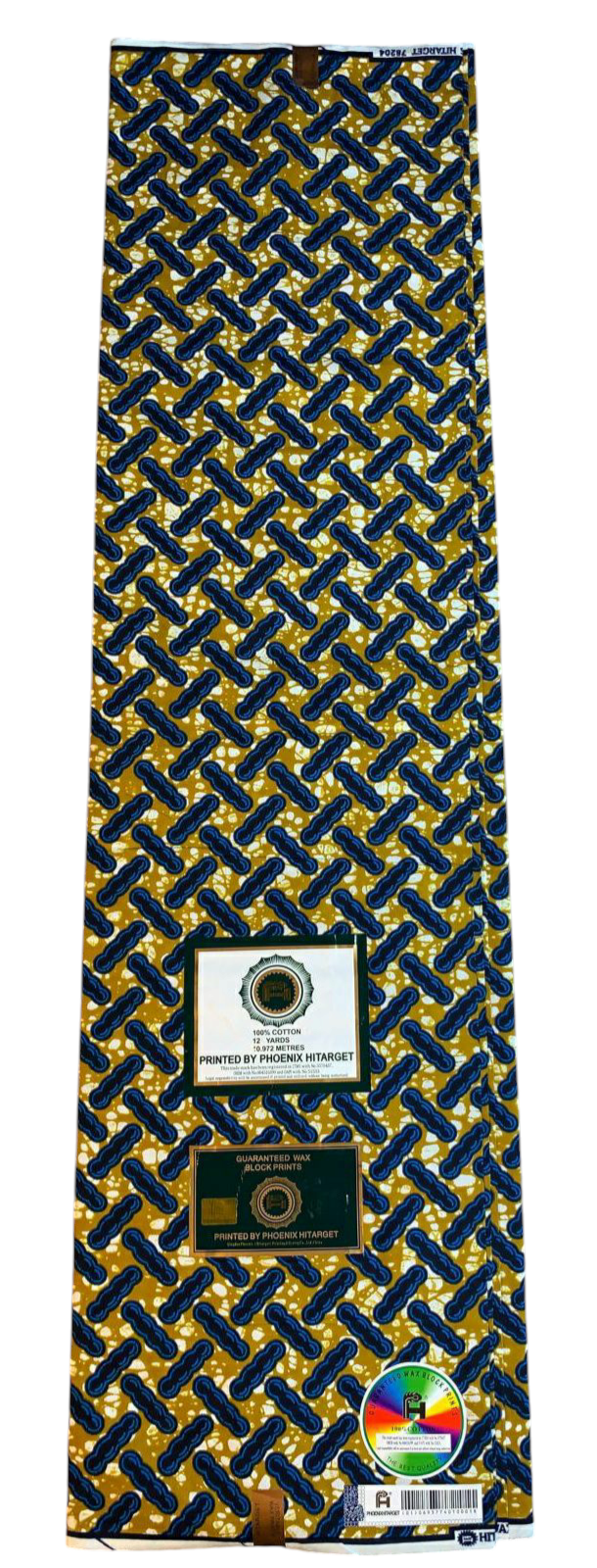 Tissus Wax Africain 100% Coton Ankara 1 à 6 Yards Wax Hitarget