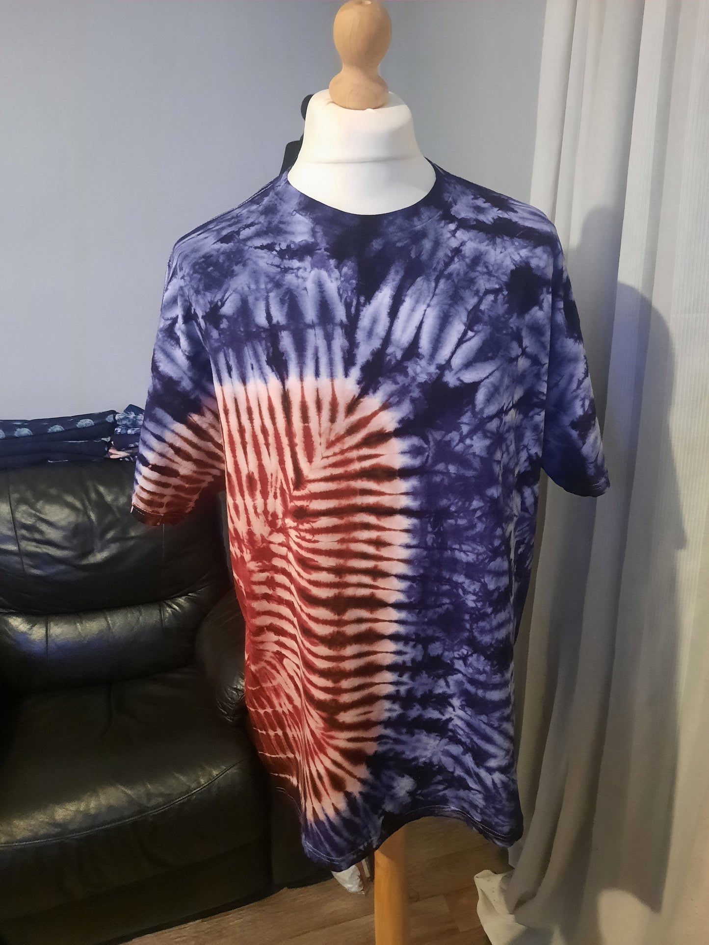 T-shirt Indigo Tye and Dye Batik Adire