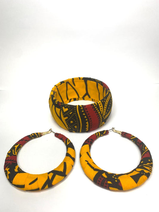 Set Armband-Ohrringe-Musterkollektion