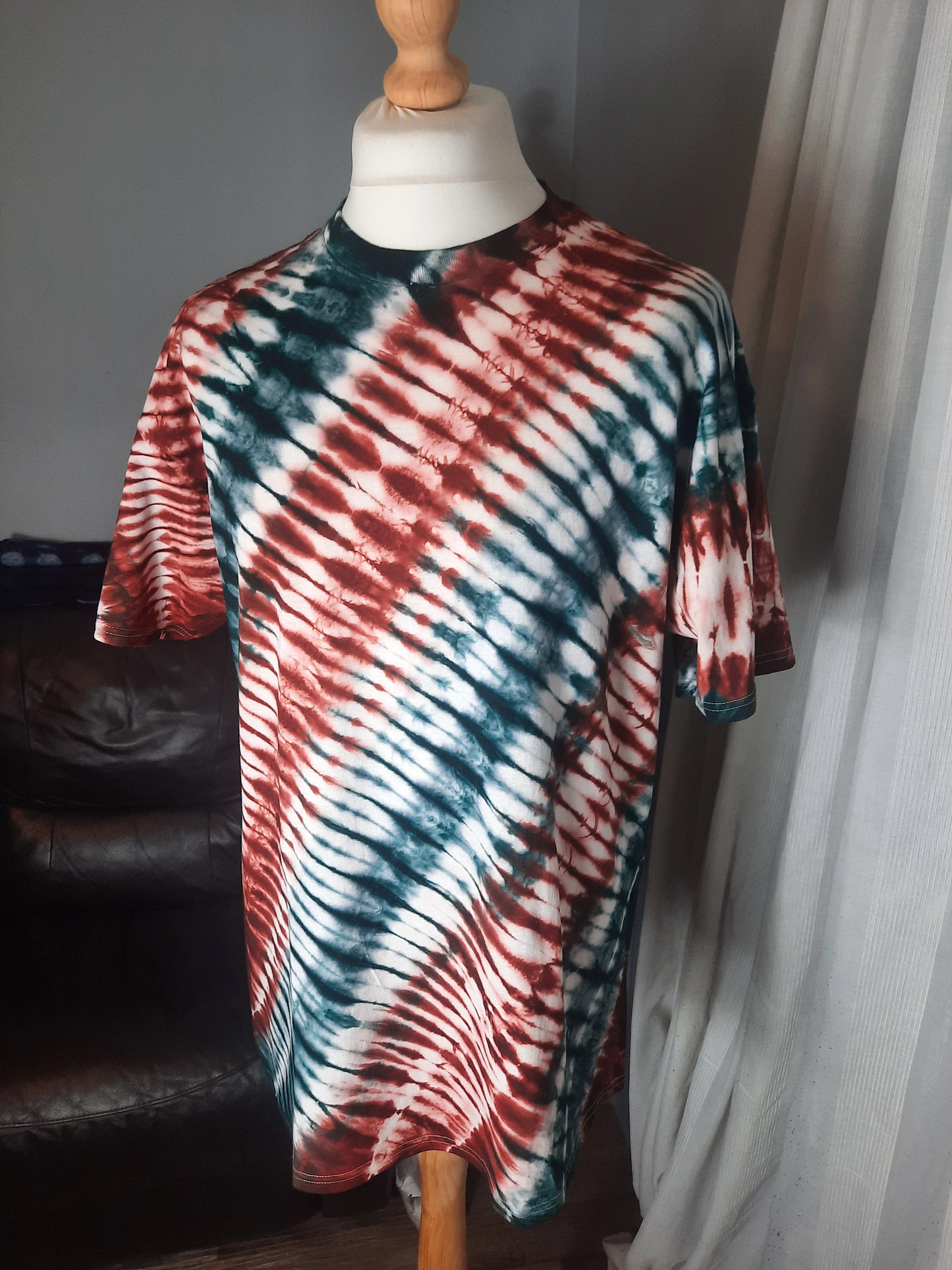 T-shirt Indigo Tye and Dye Batik Adire