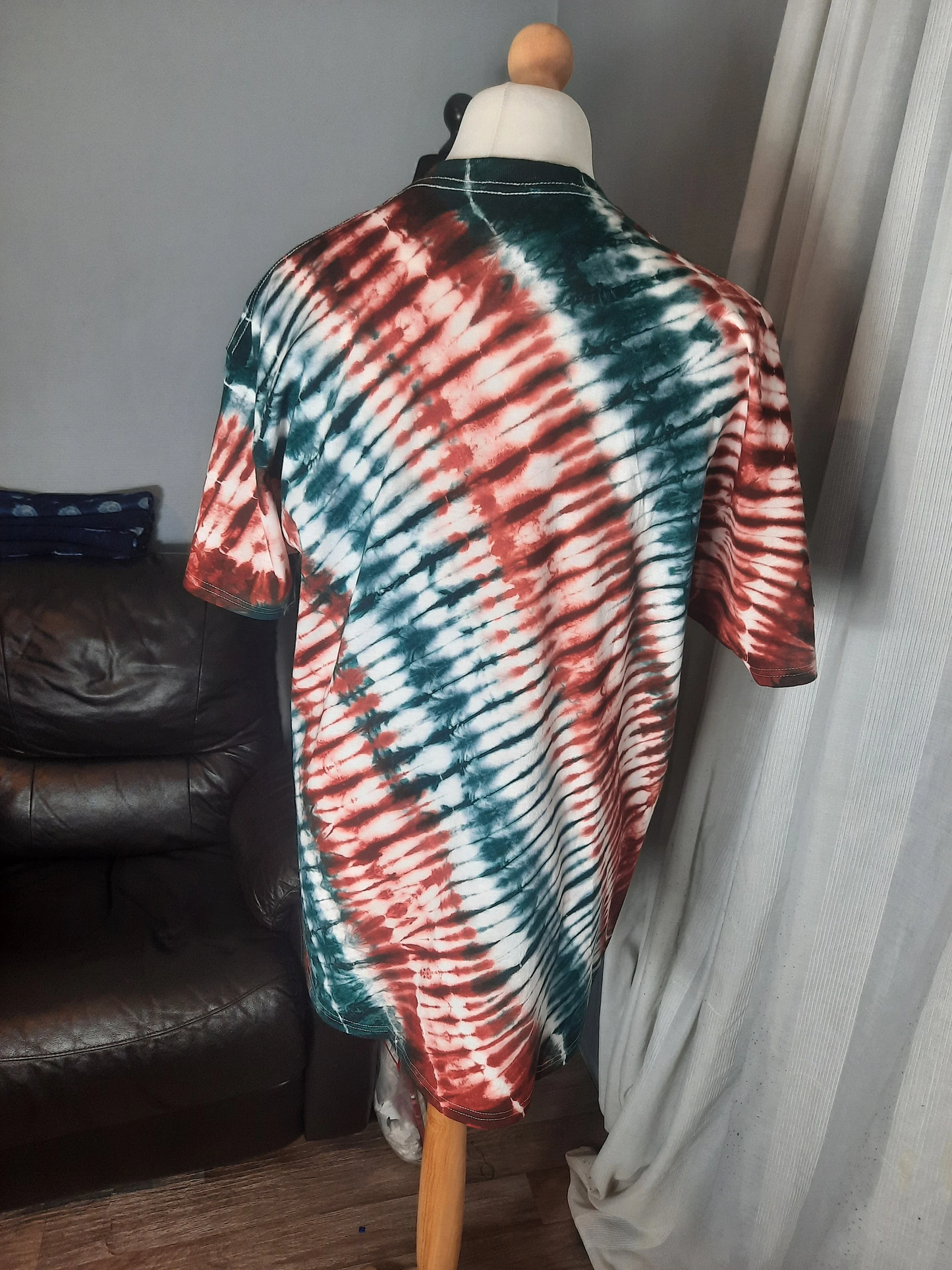 T-shirt Indigo Tye and Dye Batik Adire