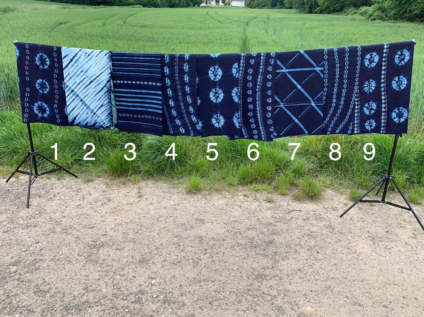 Natural Indigo Cotton Fabric - Quality Artisan Dye