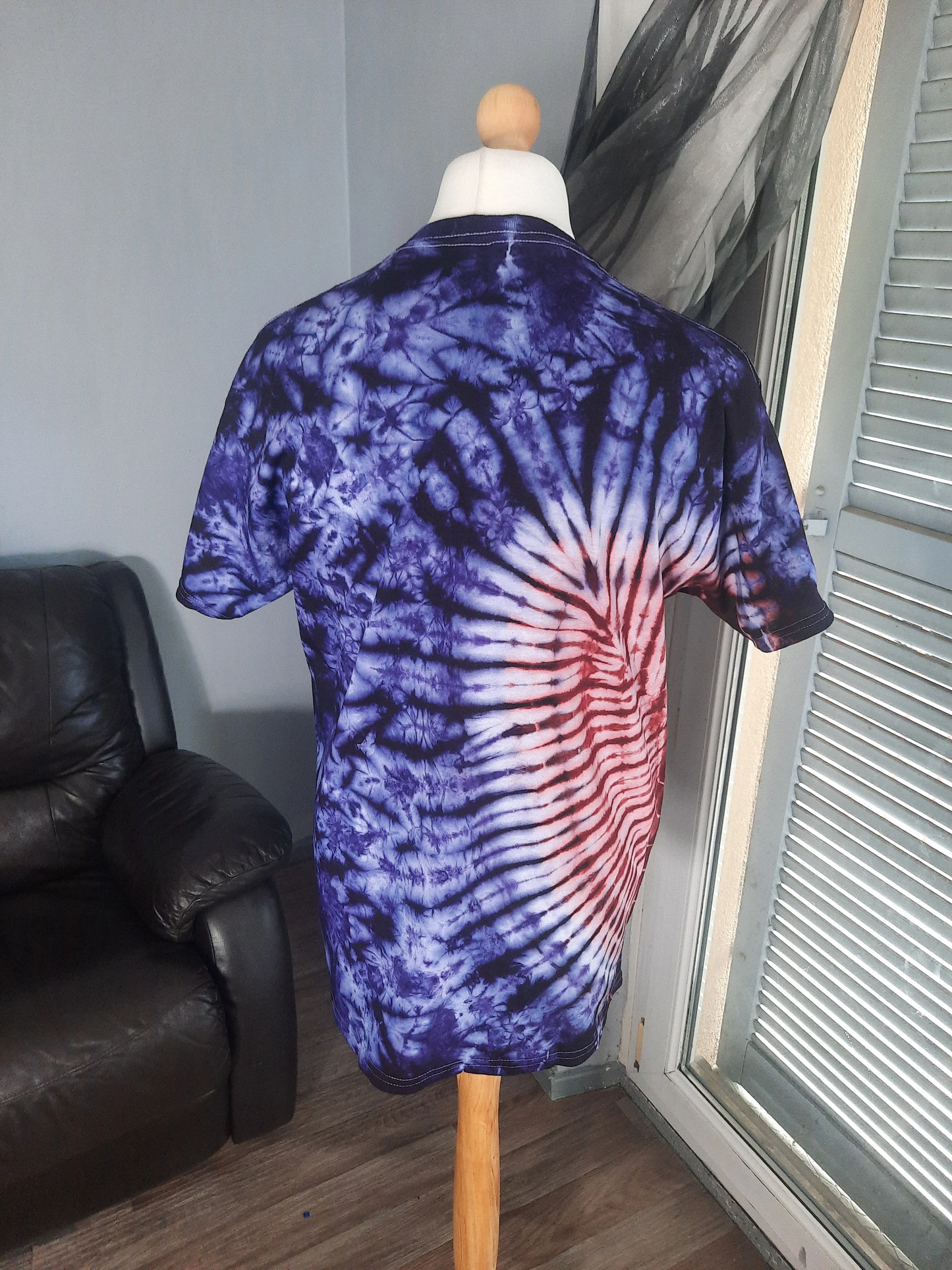 T-shirt Indigo Tye and Dye Batik Adire