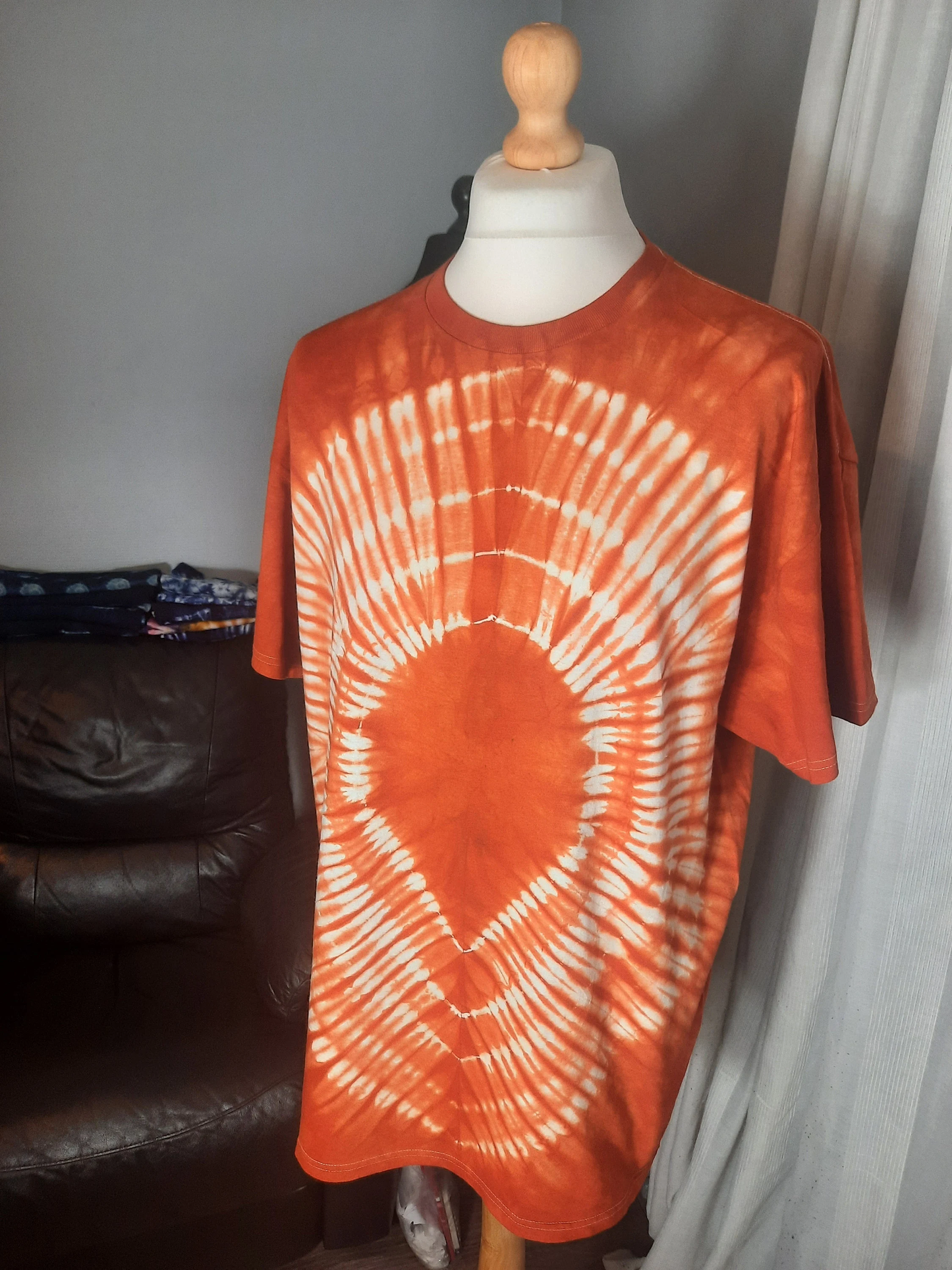 T-shirt Indigo Tye and Dye Batik Adire