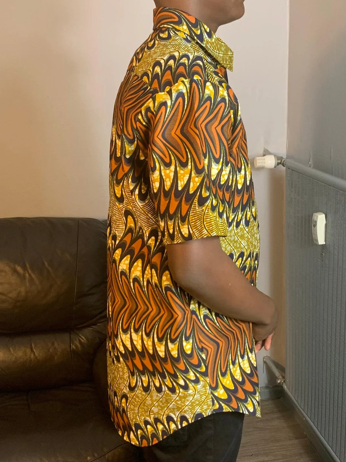 Chemises Wax Africain pour Homme Ankara Batik