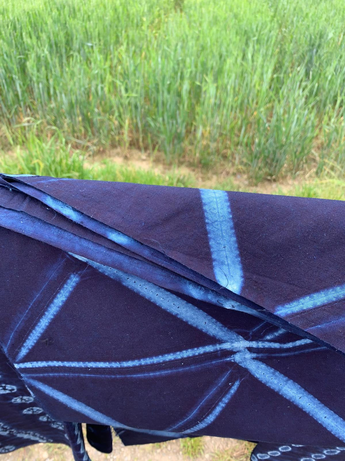 Natural Indigo Cotton Fabric - Quality Artisan Dye
