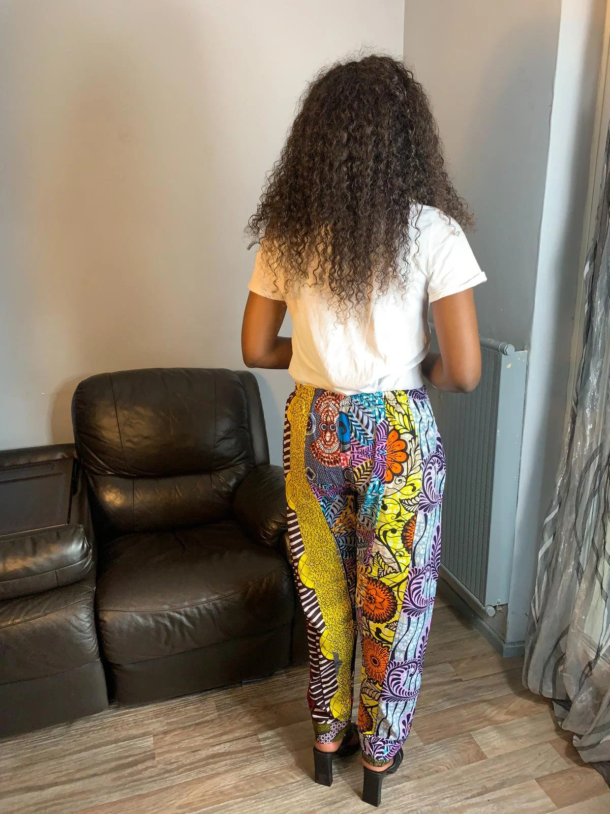 Pantalon Mixte Patchwork en Wax - Qualité Supérieure, Ankara, Coloré mixte